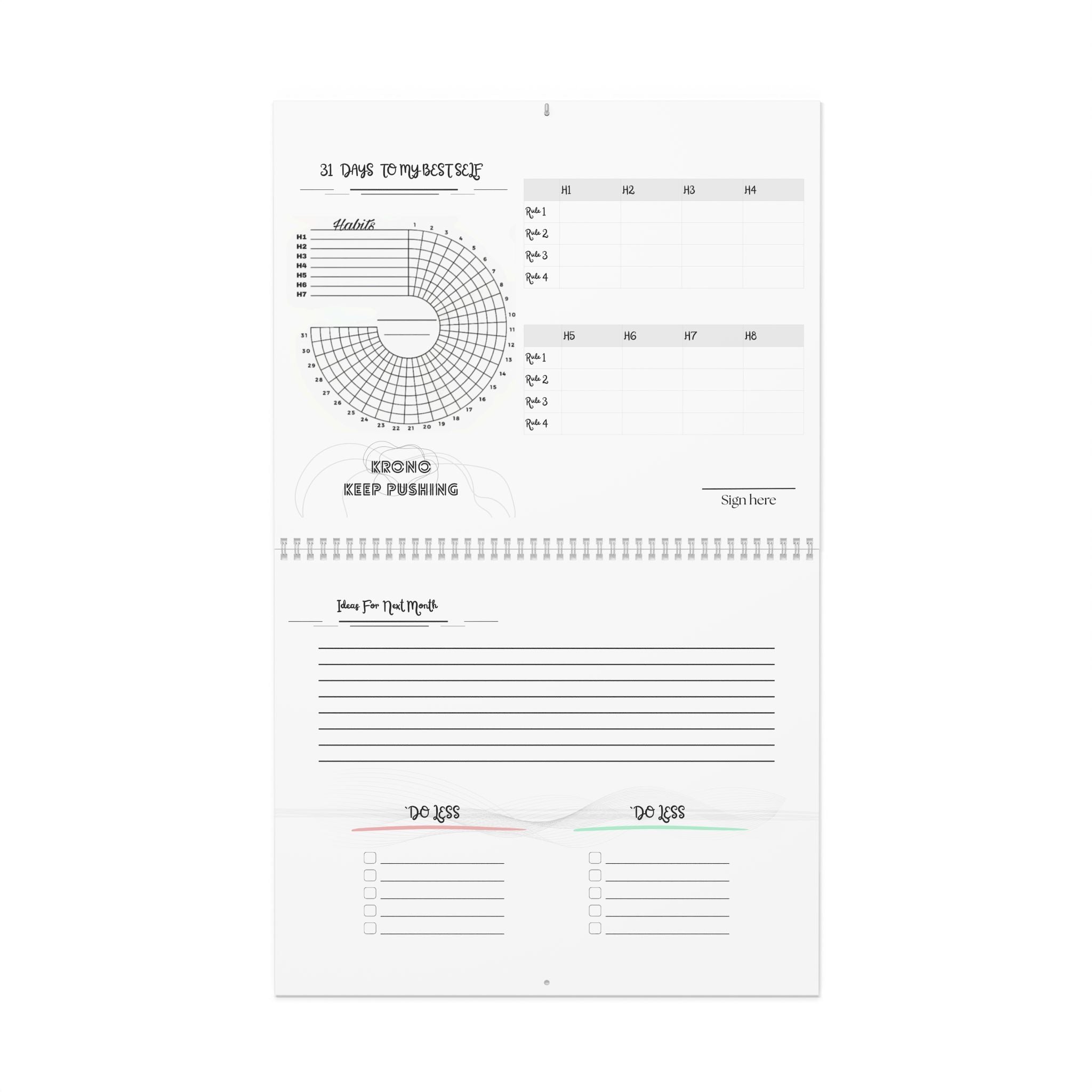 KRONO: The 31-Day Peak Performance Habit System